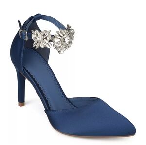 Blue rhinestone heals